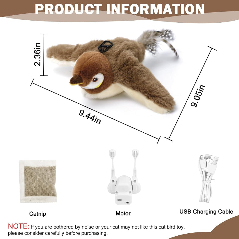 Flapping Bird Cat Toy