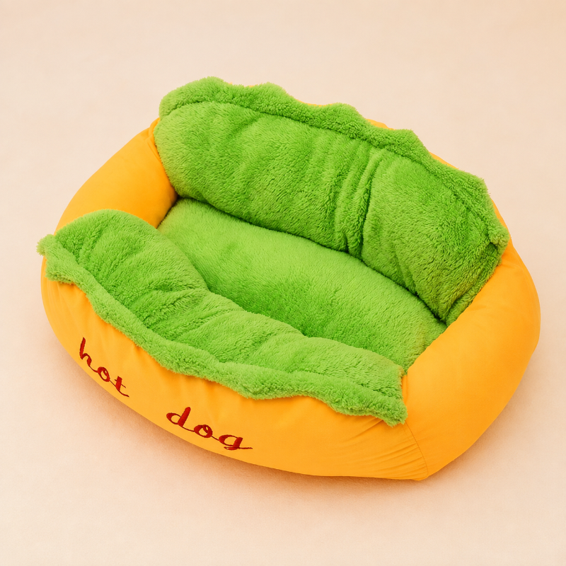 Pet Bed Hot Dog House
