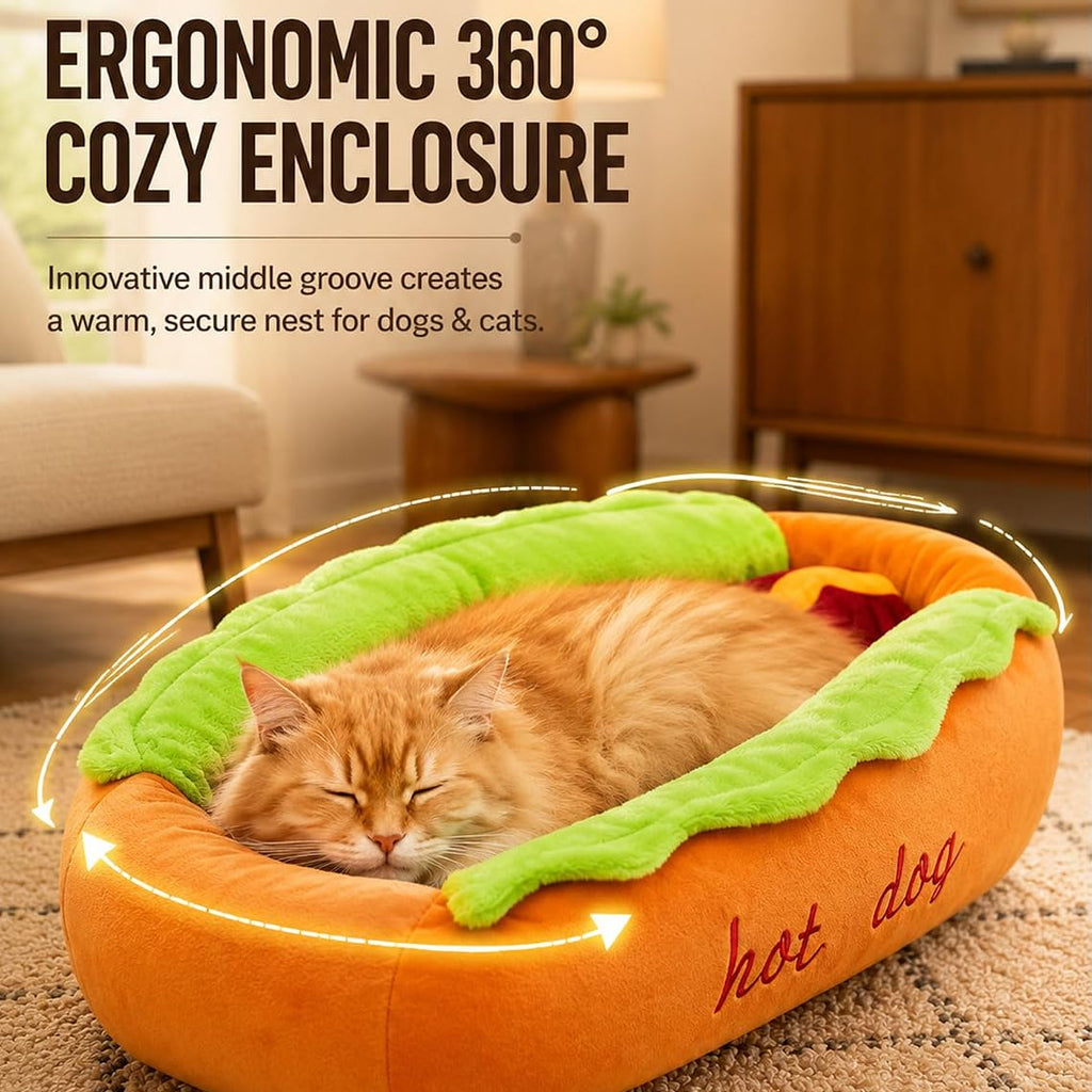 Pet Bed Hot Dog House