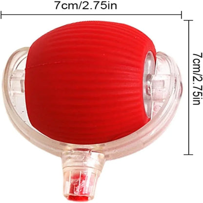 Active Rolling Ball with Tail