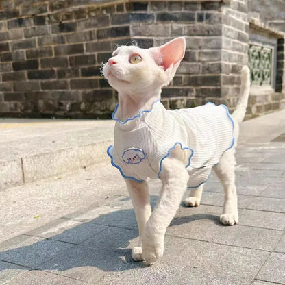 Cute Sleeveless Cat Shirt