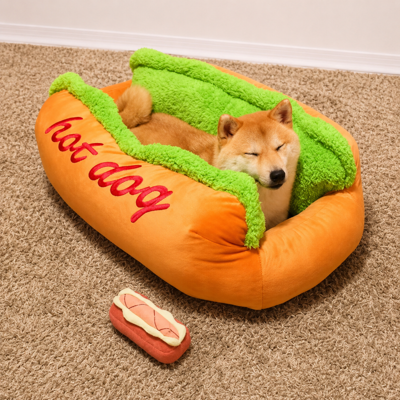 Pet Bed Hot Dog House