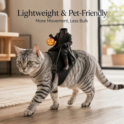 Headless Horseman Pet Costume for Cats and Dogs