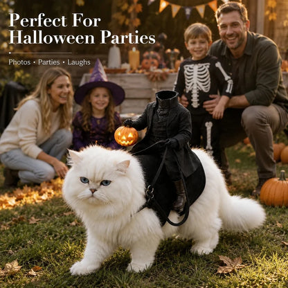 Headless Horseman Pet Costume Halloween Party