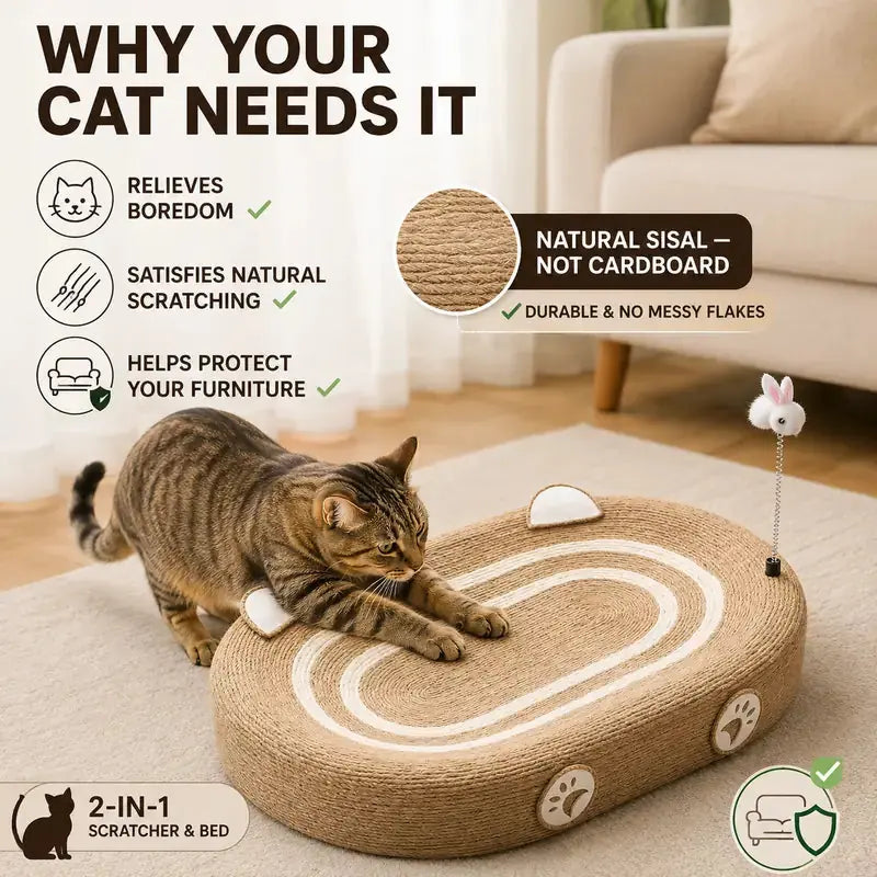 Cat scratcher benefits